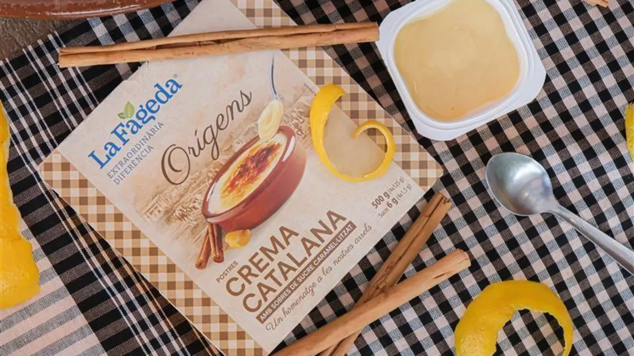 Crema Catalana Or&iacute;gens. - La Fageda