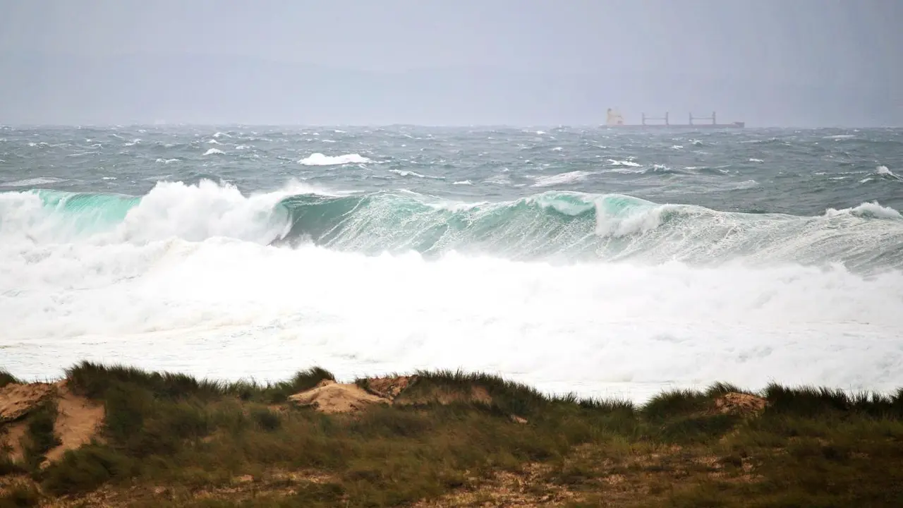 Playa de Do&ntilde;inos, a 20 de octubre de 2023 - Ra&uacute;l Lomba / Europa Press