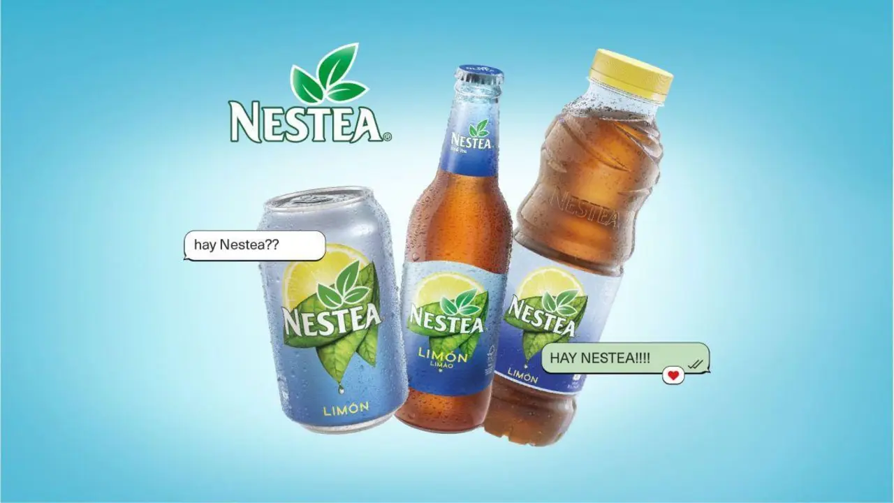Imagen de la campa&ntilde;a. - Nestea