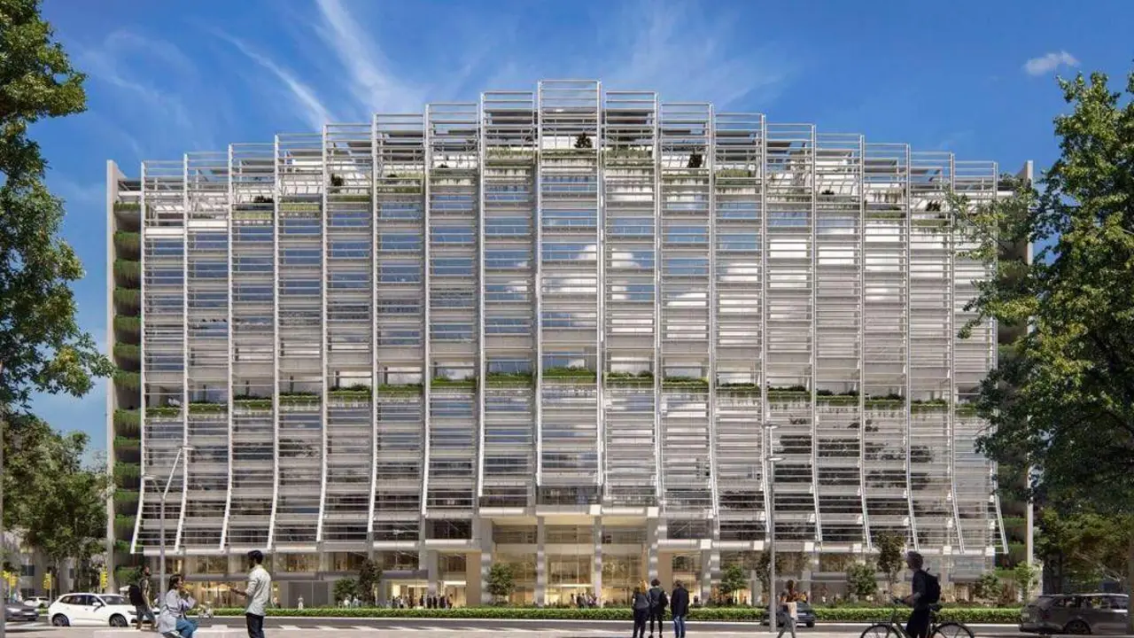 El edificio Estel ser&aacute; la nueva sede del AstraZeneca Global Hub. - AstraZeneca