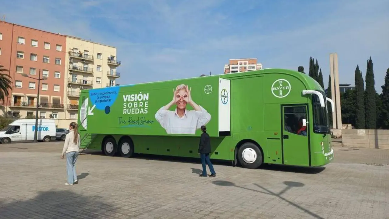 'Visi&oacute;n sobre ruedas' en Valencia. - Bayer