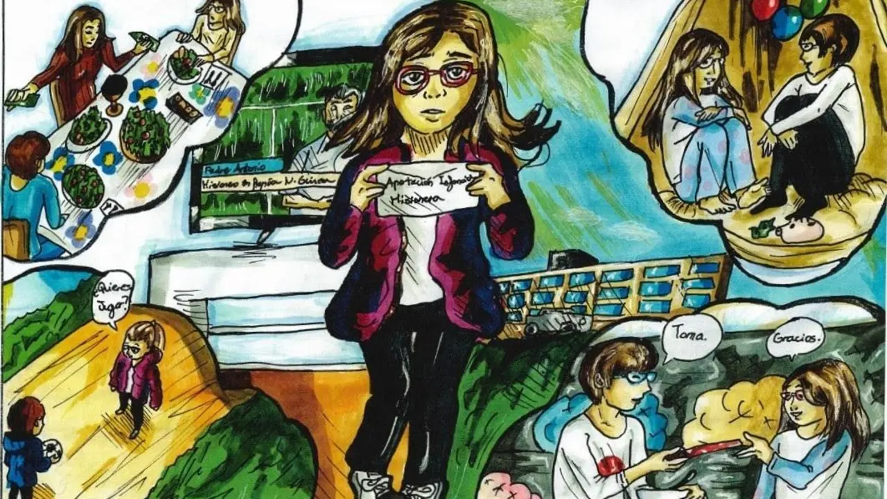 Dibujo de la 12&ordm; edici&oacute;n del concurso nacional de Infancia Misionera. - Europa Press