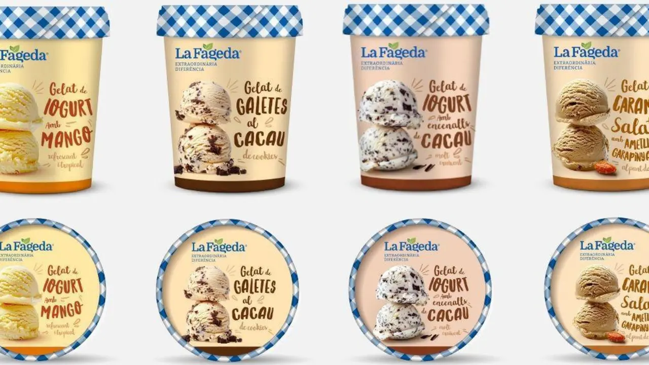 Imagen con innovaci&oacute;n helados. - La Fageda