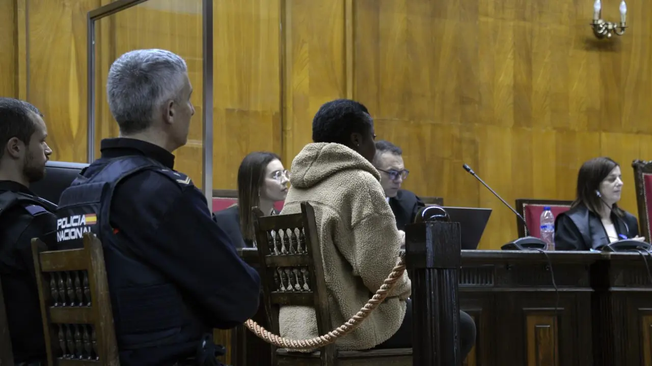 Un momento del juicio. - EP