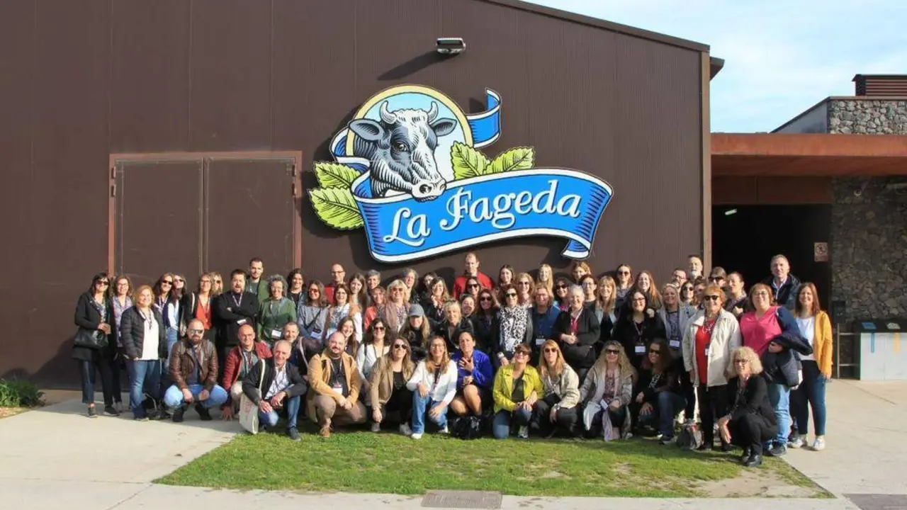 Imagen de la reuni&oacute;n de La Fageda. - La Fageda