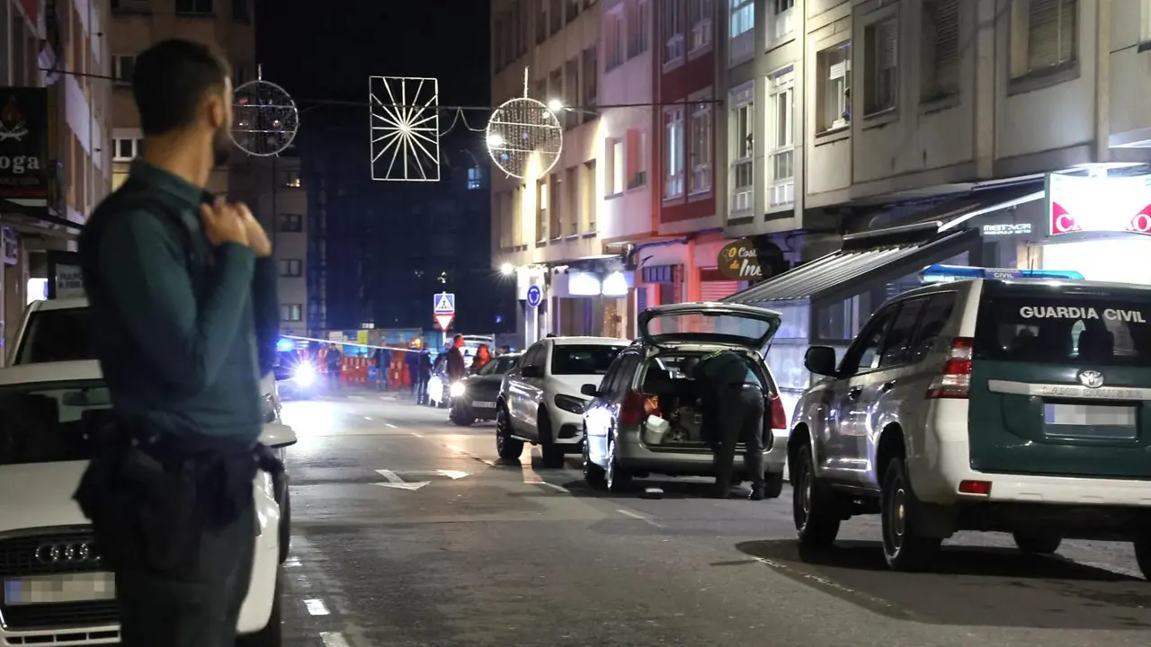 Varios agentes de la Guardia Civil acordonan la zona del suceso - M. Dylan / Europa Press