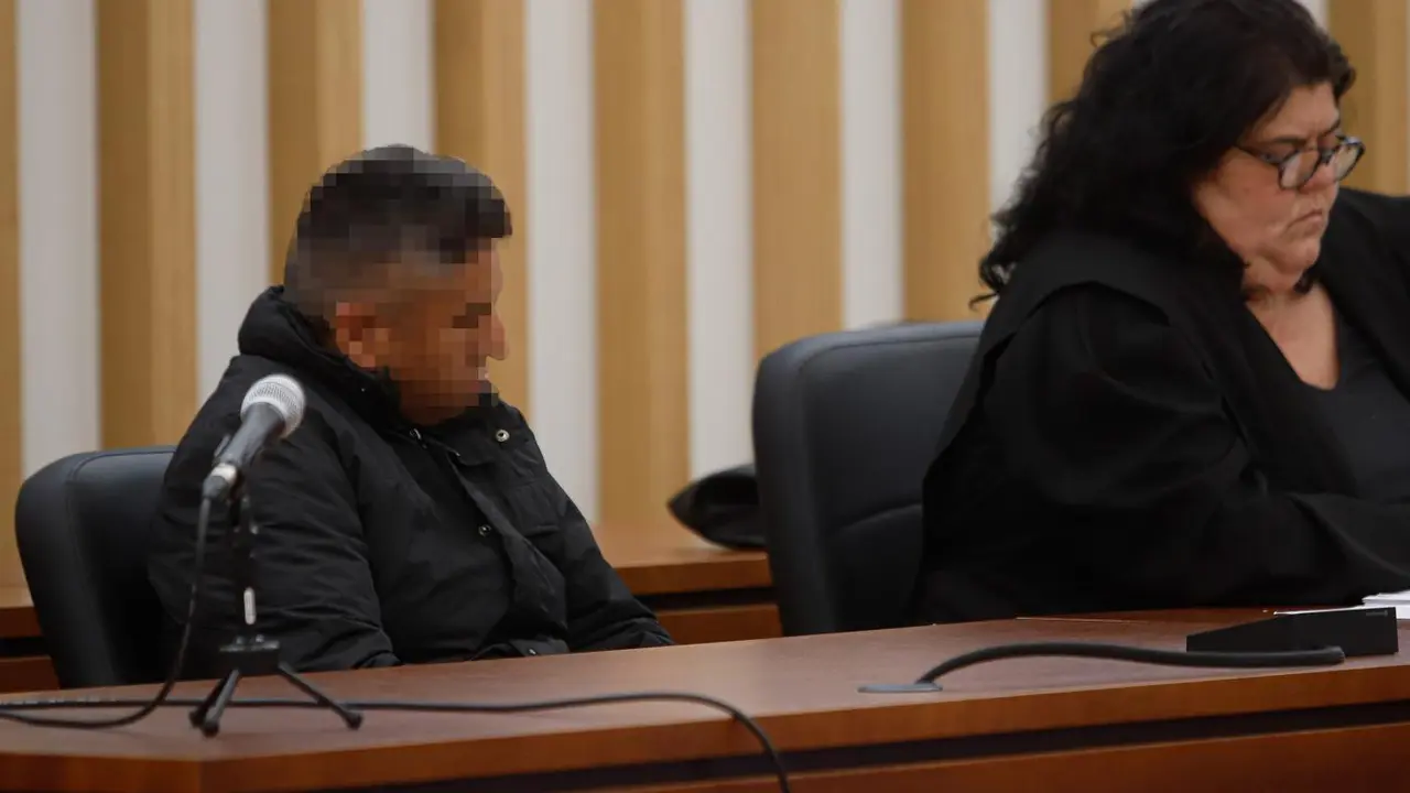 Un momento del juicio. - EP