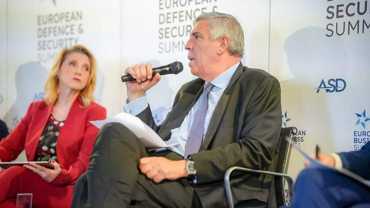 Jos&eacute; Vicente de los Mozos, CEO de Indra. - Foto de Indra