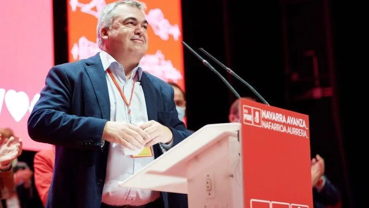 Cerd&aacute;n en un acto del PSOE. - PSOE