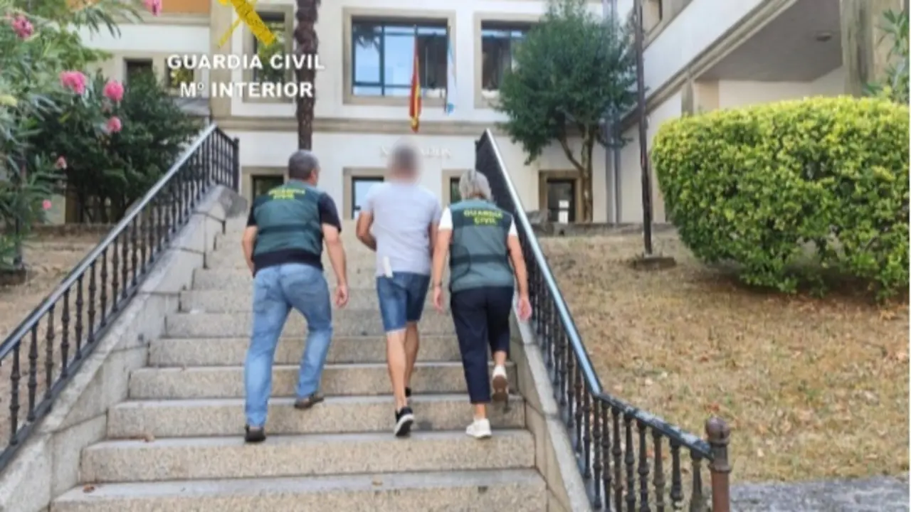La Guardia Civil detiene a un vecino de Paradanta. | Europa Press.
