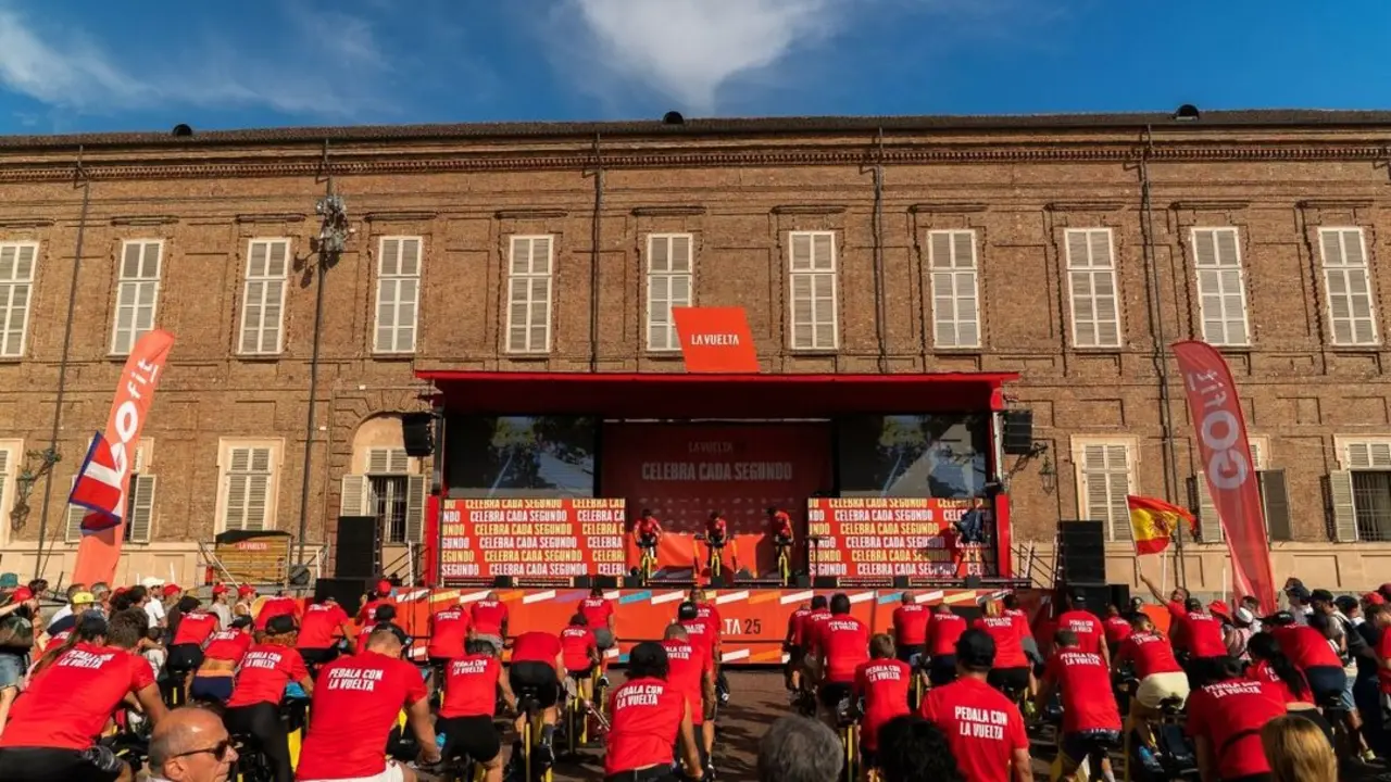 La compa&ntilde;&iacute;a GO fit ha sido patrocinadora oficial de las tres primeras etapas de La Vuelta 2025.