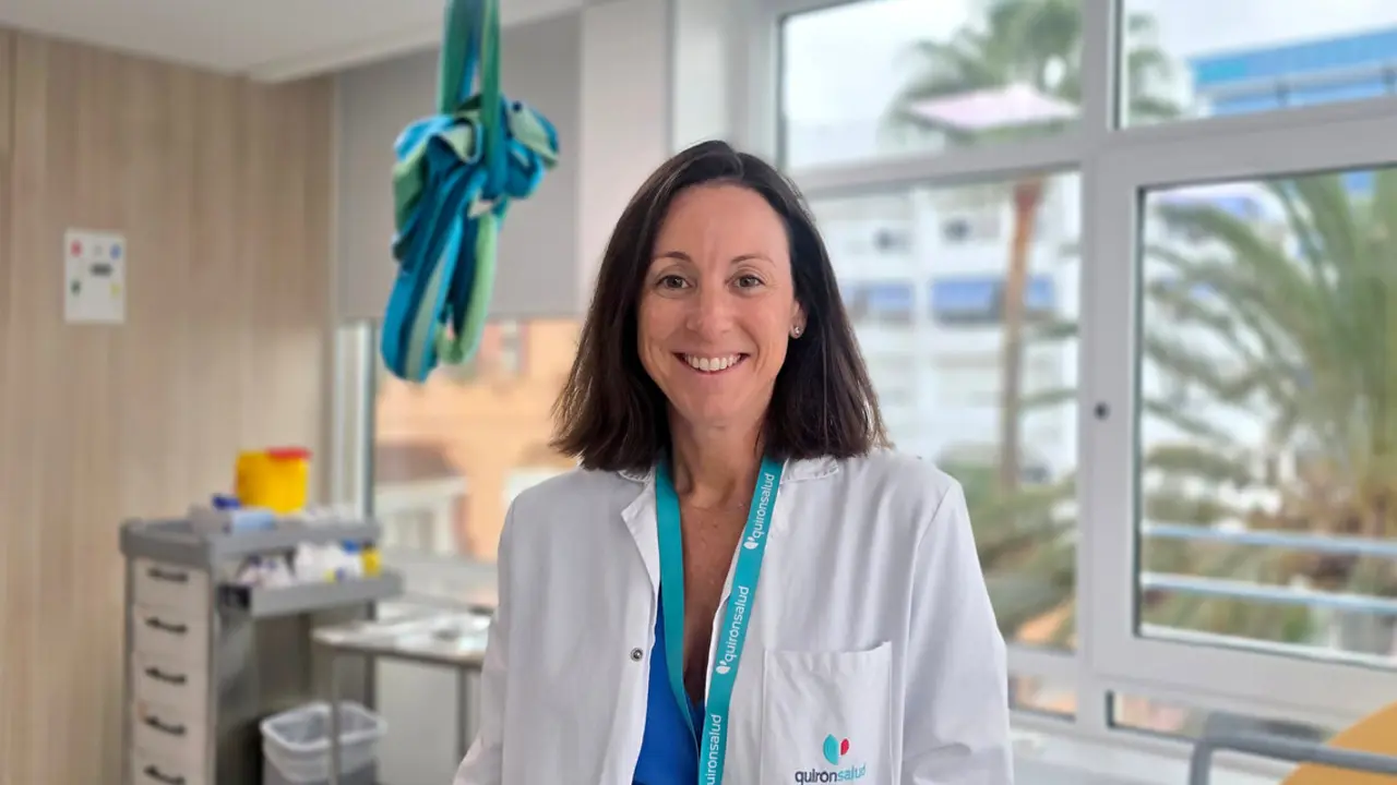 La doctora Isabel Blanco. | Quir&oacute;nsalud