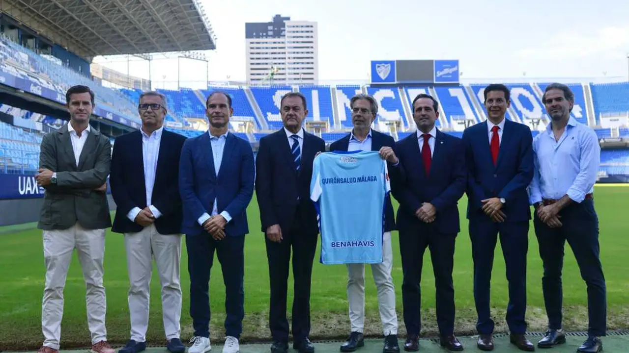 Quir&oacute;nsalud M&aacute;laga provee al M&aacute;laga CF./VM