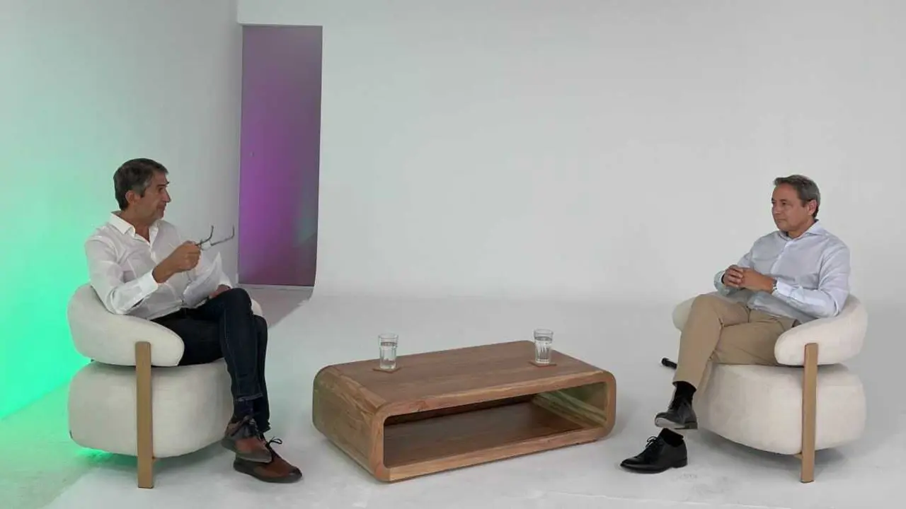 Podcast &lsquo;Desde el m&aacute;s ac&aacute;&rsquo;, Jes&uacute;s Vega y Daniel Palacios. | Grupo Albia