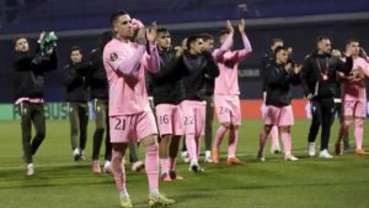 El Celta celebra su triunfo. | EFE