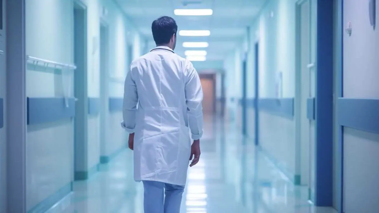 M&eacute;dico en un hospital. | 123RF/ckybe