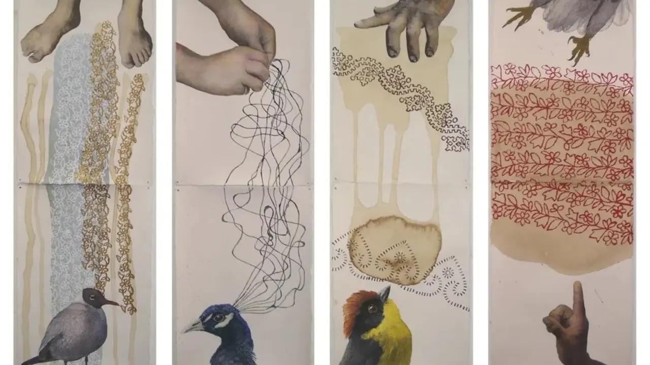 Obra 'Lenguaje con p&aacute;jaros', de Jos&eacute; Freixanes
- JOS&Eacute; LUIZ OUBI&Ntilde;A