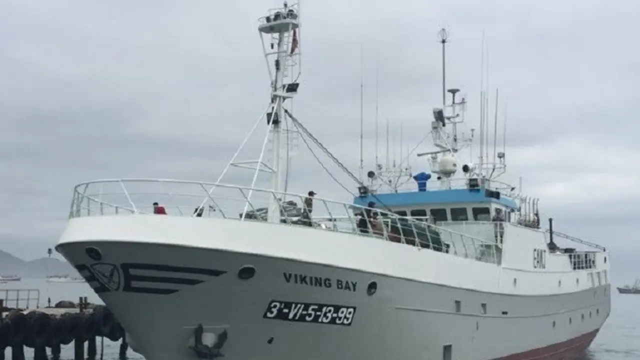 Imagen de archivo del Viking Bay, palangrero con base en Vigo | MINISTERIO DE PESCA