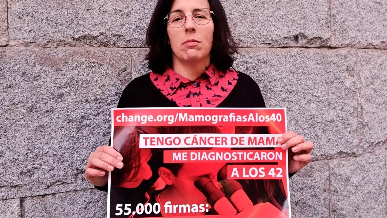 Mar&iacute;a Varela, impulsora de la campa&ntilde;a.
- CHANGE.ORG