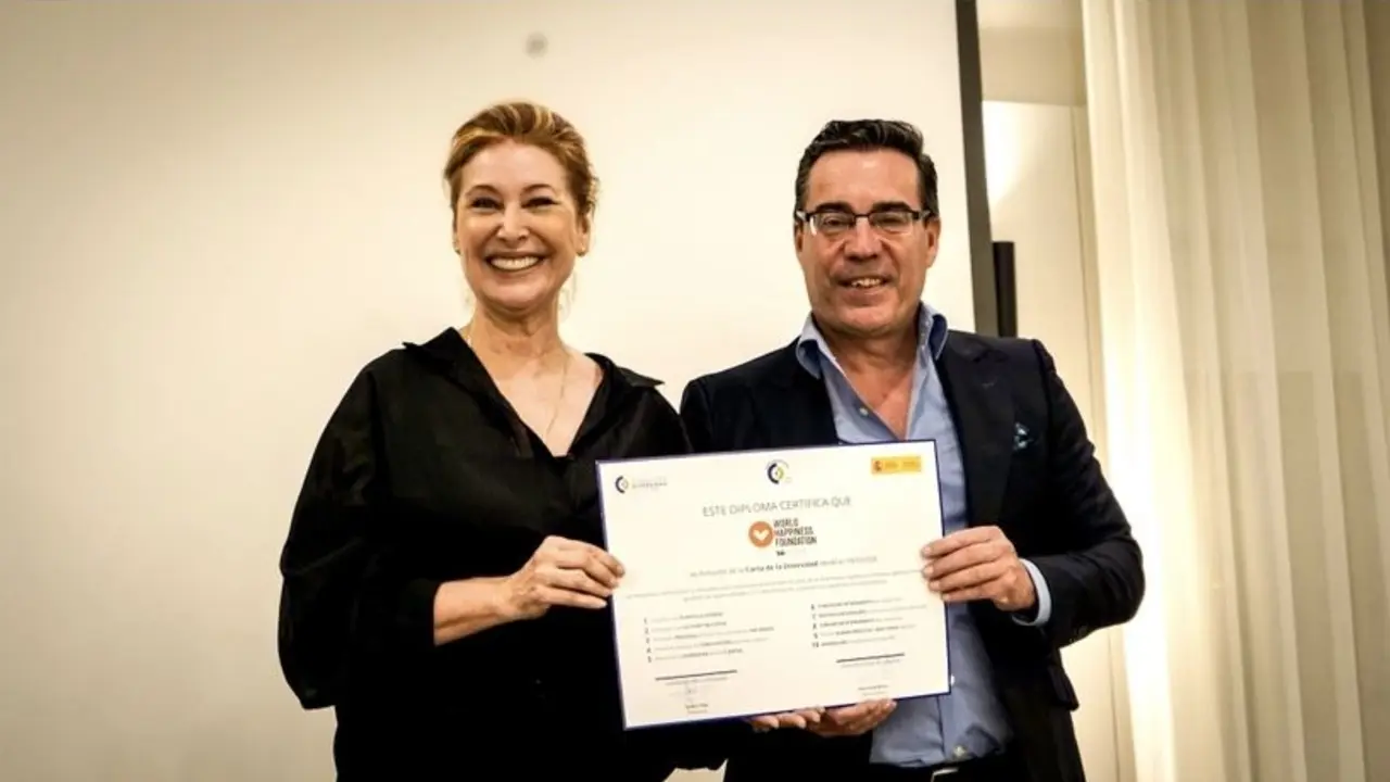 Foto de la Fundaci&oacute;n Mundial de la Felicidad y de la Fundaci&oacute;n Diversidad