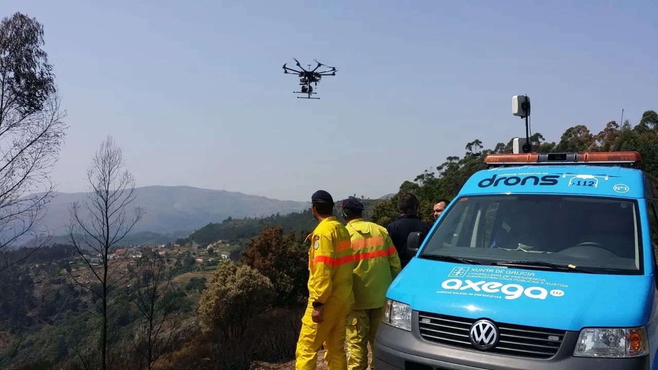 Emprego de equipo de drons da Axega
- XUNTA DE GALICIA