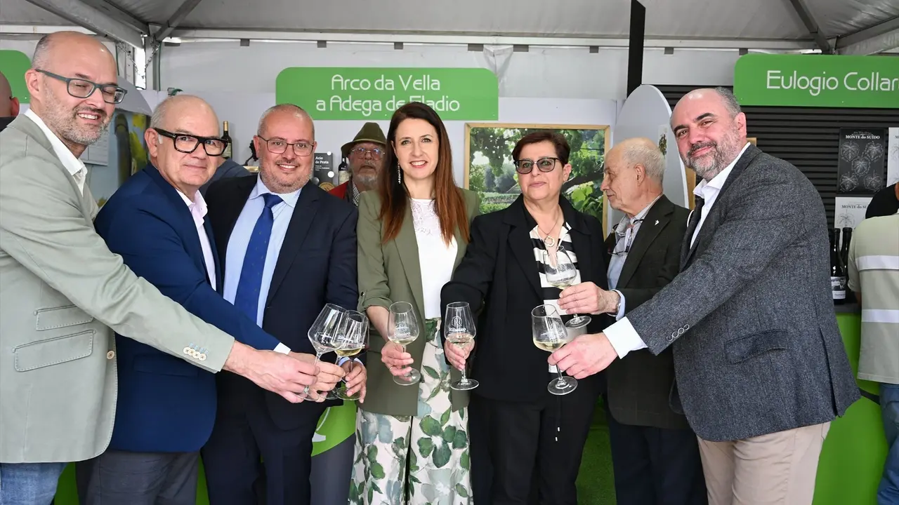 Inaguraci&oacute;n de la 63&ordf; Feira do Vi&ntilde;o do Ribeiro
- XUNTA DE GALICIA