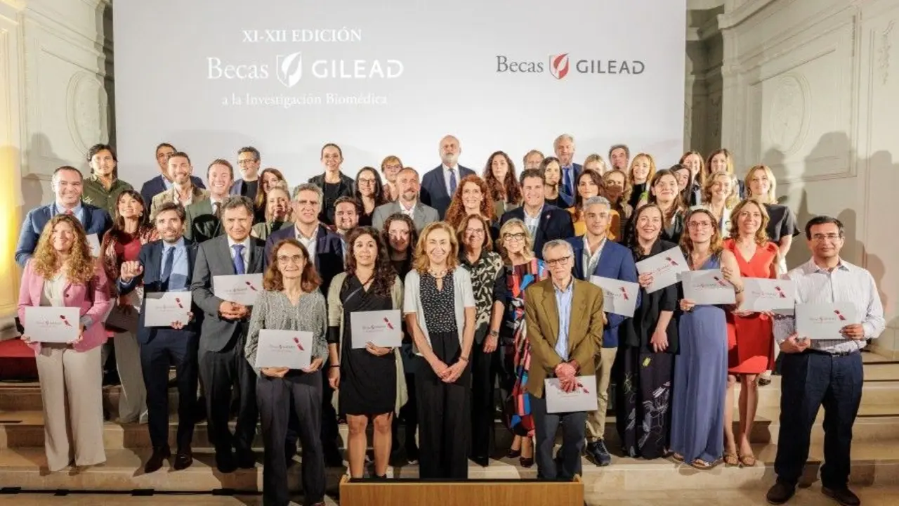 Beneficiados por la XI y XII edici&oacute;n de las Becas Gilead a la Investigaci&oacute;n Biom&eacute;dica