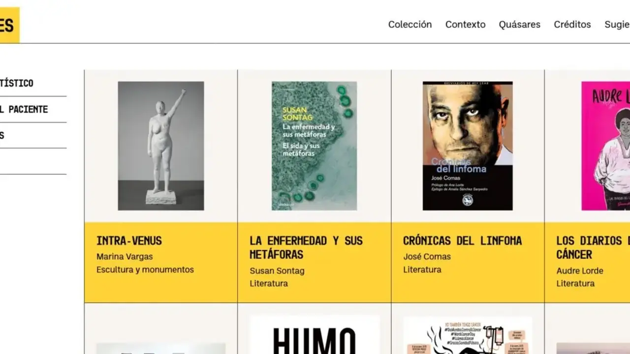 Algunos de ejemplos de la Colecci&oacute;n Qu&aacute;sares. | web