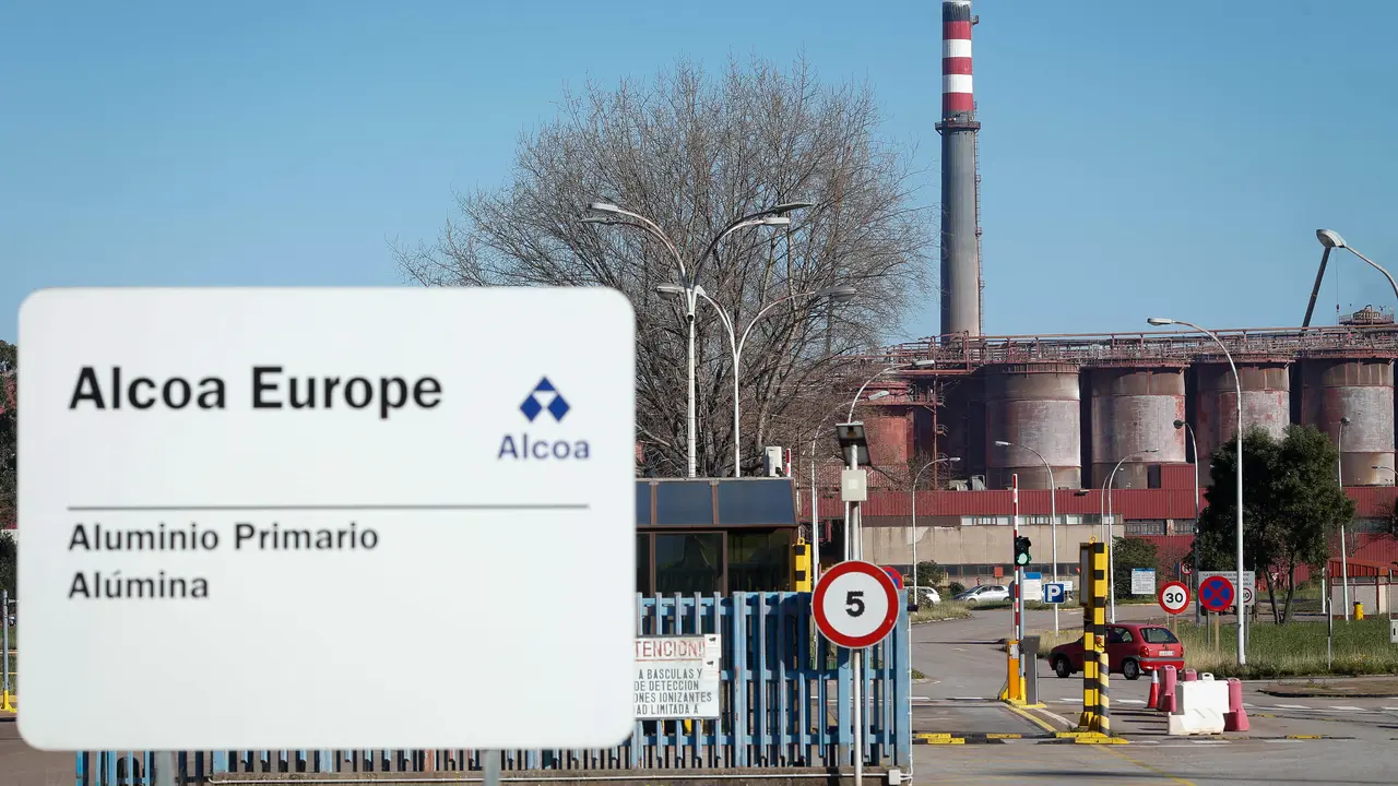 La f&aacute;brica de Alcoa, a 24 de enero de 2024, en San Cibrao, Lugo. | Europa Press