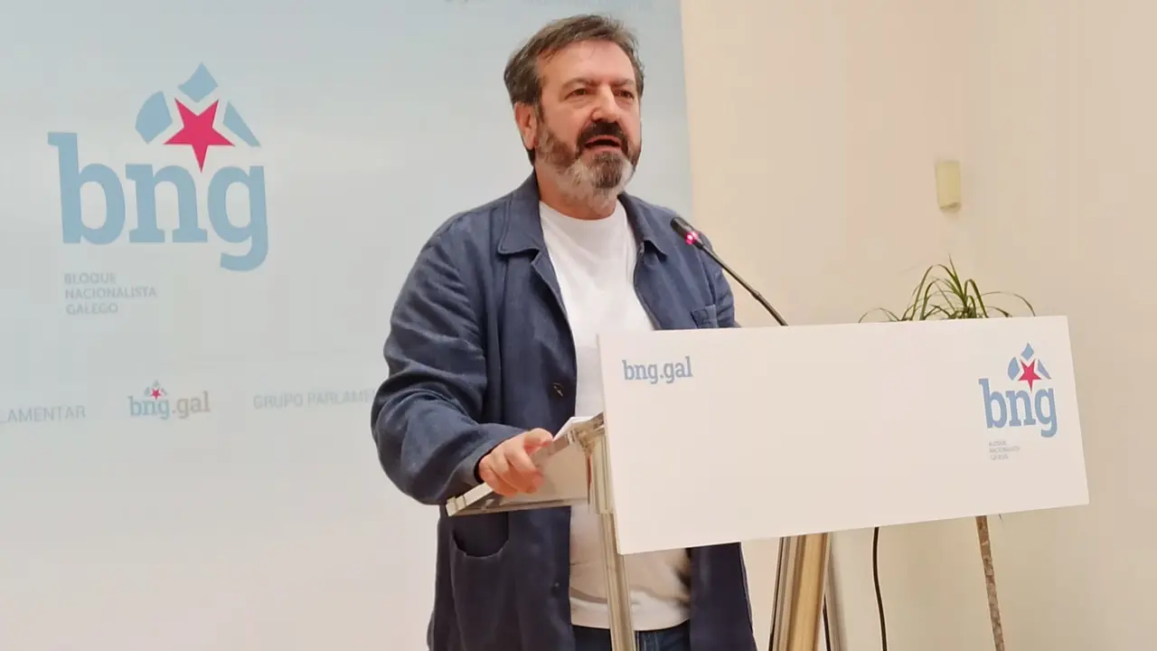 Lu&iacute;s Bar&aacute;, diputado del BNG. | Europa Press