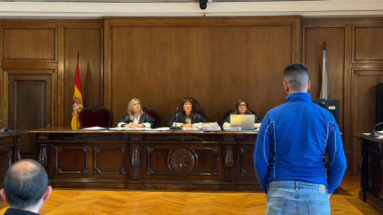 Imagen del acusado durante el juicio este martes. | Europa Press