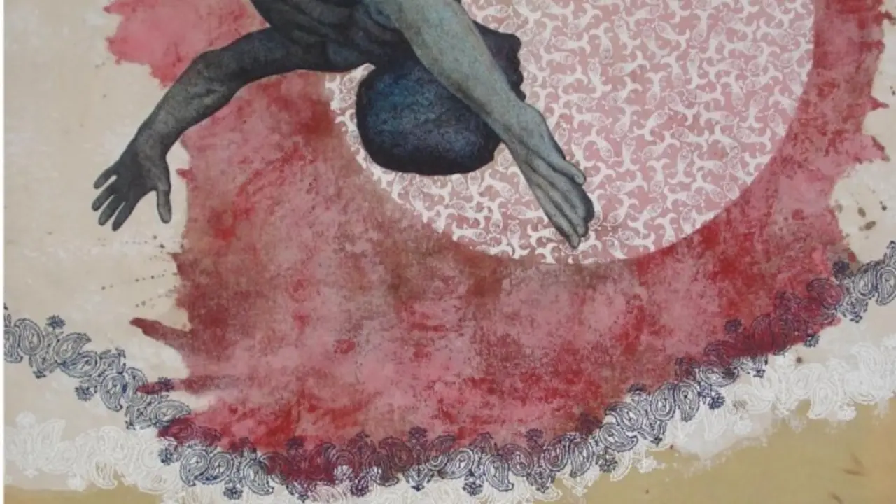 'Salto' (2011), obra de Jos&eacute; Freixanes. | Europa Press.